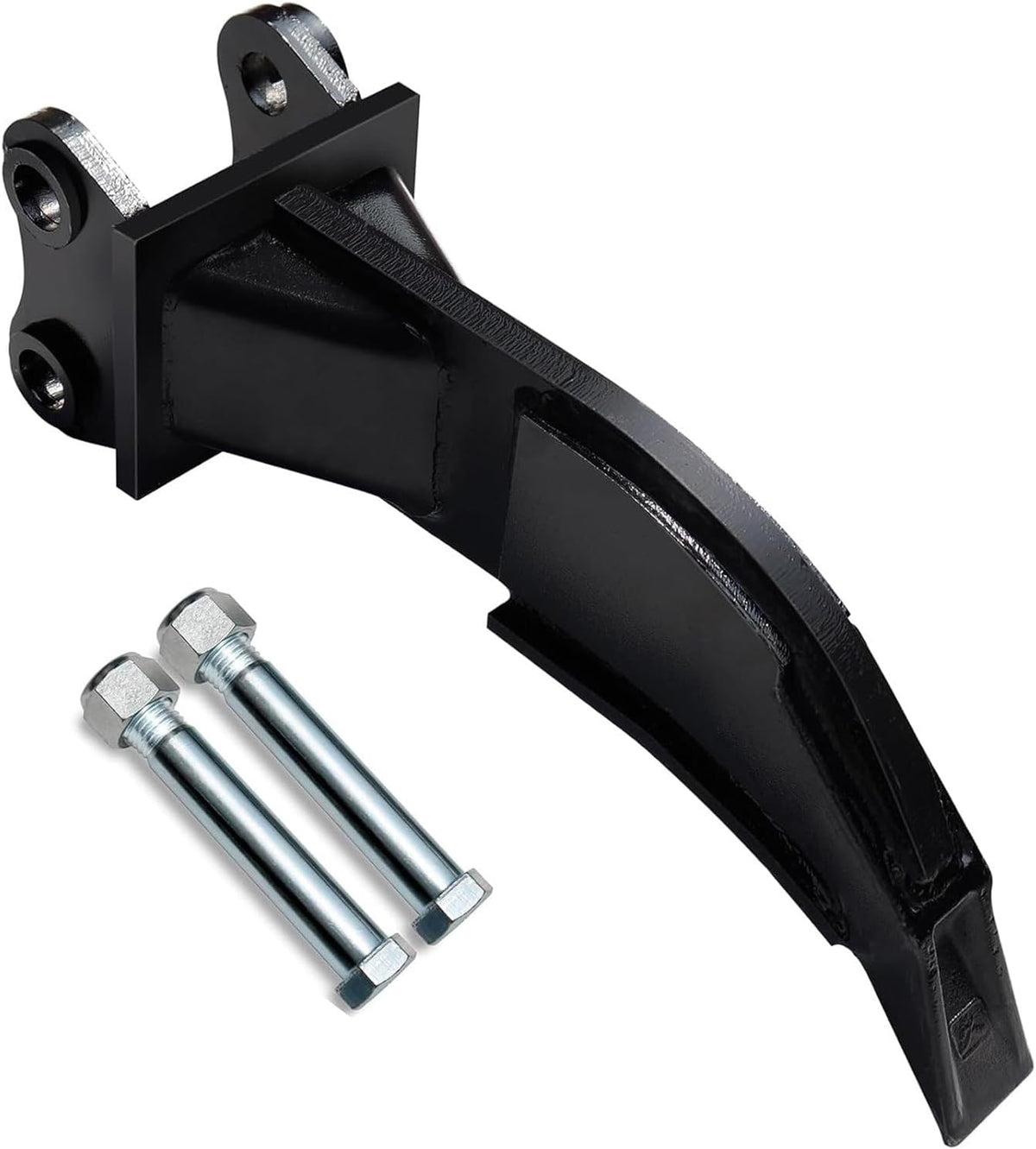 Ripper para miniexcavadora - Dientes de acero aleado con pasador de 25 mm - Para excavación roca suelo duro y paisajismo - Conexión resistente con separación de 90 mm