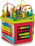 Juguetes Montessori de Bloques de Madera Educativos para Bebes Juego Sensorial Desarrollo Temprano Infantil - Centro de Actividades Multisensorial - Aprendizaje Cognitivo Infantil