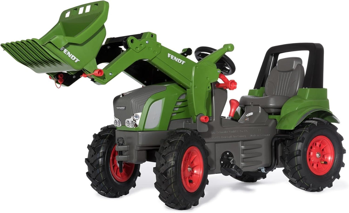 Rolly Toys tractor infantil rollyFarmtrac Premium Fendt 939 Vario juguete plastico resistente a la intemperie construccion manual verde
