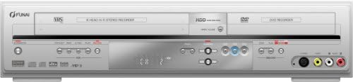 Funai HDR B2735 Grabadora DVD VCR HDD 160GB Sistema Multimedia Grabación Digital HDMI Estéreo Plata Cine Hogar - Funai HDR B2735 Grabadora DVD VCR HDD 160GB - Sistema de Grabación y Almacenamiento Multimedia Integrado
