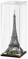 Vitrina acrilica para LEGO Torre Eiffel 10307 caja expositora transparente a prueba de polvo 3 mm coleccion