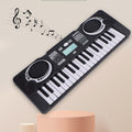 Piano electrónico infantil 25 teclas 87 x 68 x 37 cm - ABS con partitura musical - aprendizaje desde 18 meses