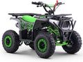 Mini Quad I Bull gasolina 49cc ATV infantil vehiculo todoterreno niños 4 a 10 anos acero carbono verde mezcla gasolina aventura montaje requerido