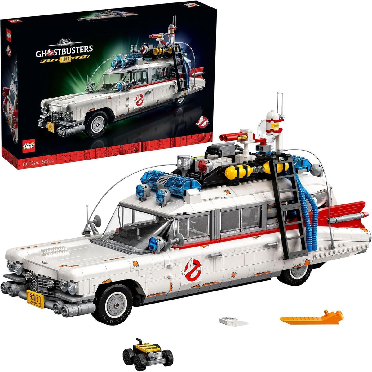 LEGO ECTO 1 Ghostbusters 10274 maqueta coche SOS Fantasmas coleccionable coche pelicula 2352 piezas