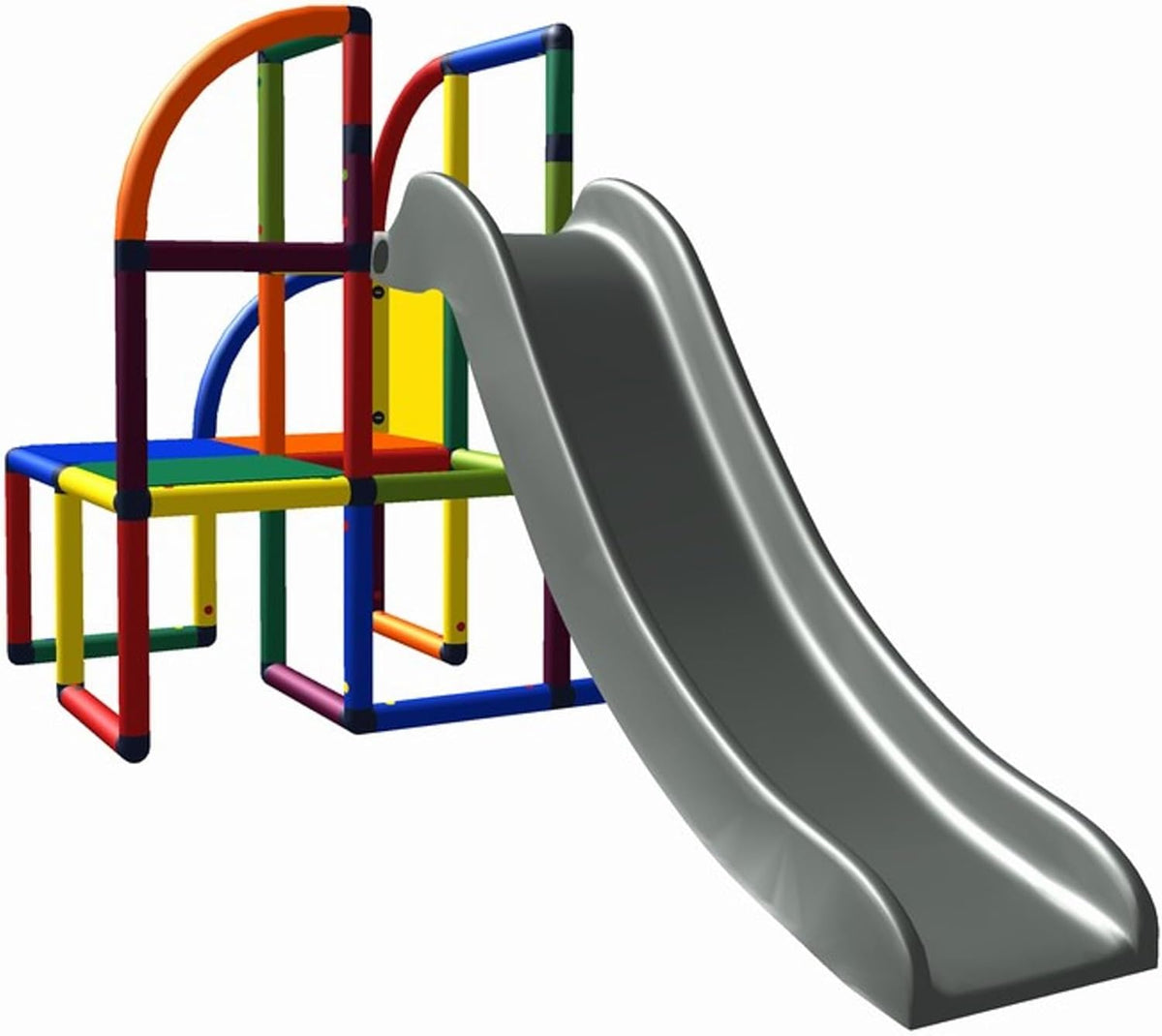Move And Stic Olaf Parque de Juegos Infantil con Torre de Escalada y Tobogán para Interior y Exterior