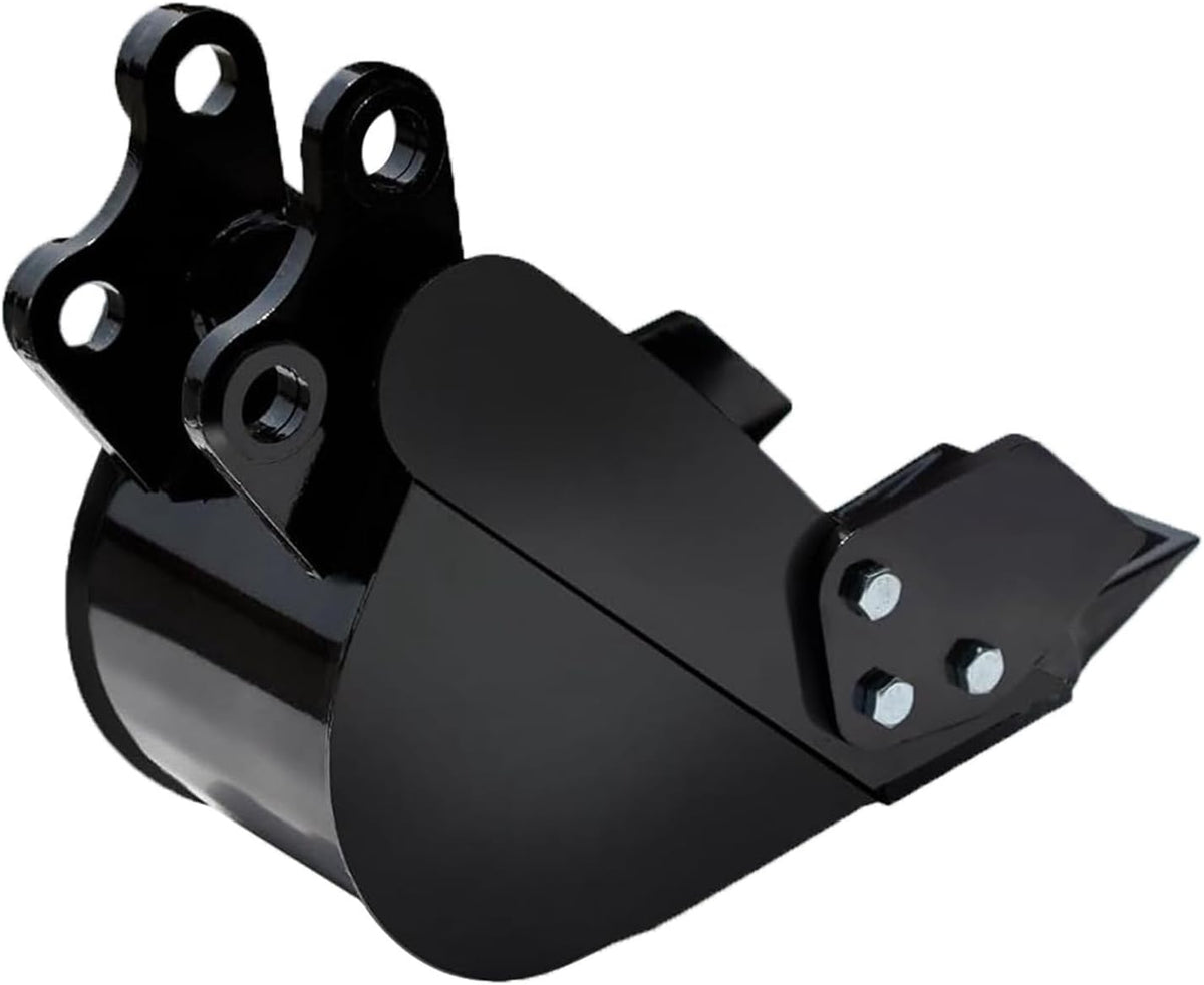 Fabater cucharón estrecho para excavadora - Acero de aleación con 2 cuchillas delanteras - Diseño robusto para materiales blandos - Para dragado demolición y construcción
