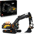 LEGO Technic Excavadora Volvo EC500 Hybrid maqueta de maquinaria de construccion motorizada con brazo movil orugas y accesorios 42215