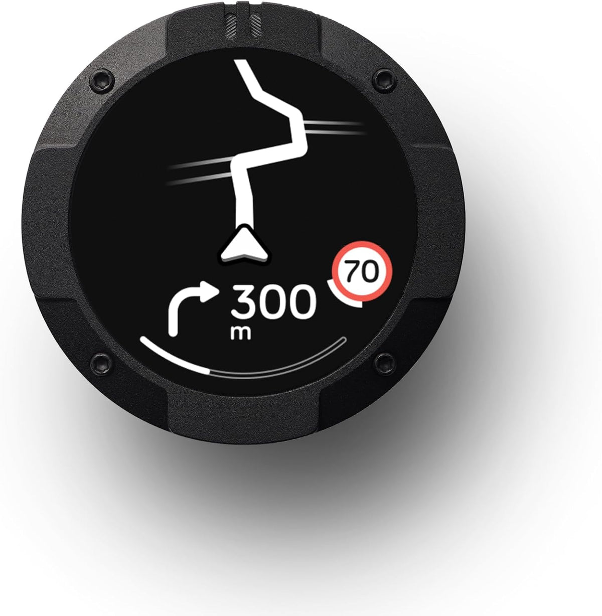 Navegador moto 1.45 pulgadas IP67 - batería 14 horas USB C - sistema ruta compacto para carretera