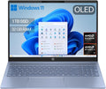 HP OmniBook 5 16 OLED Ordenador Portatil AMD Ryzen AI 7 350 32GB RAM 1TB SSD AMD Radeon 860M Windows 11 Home Laptop Premium Azul - Portatil Ultrafino Alto Rendimiento - Ordenador para Creatividad y Trabajo Avanzado