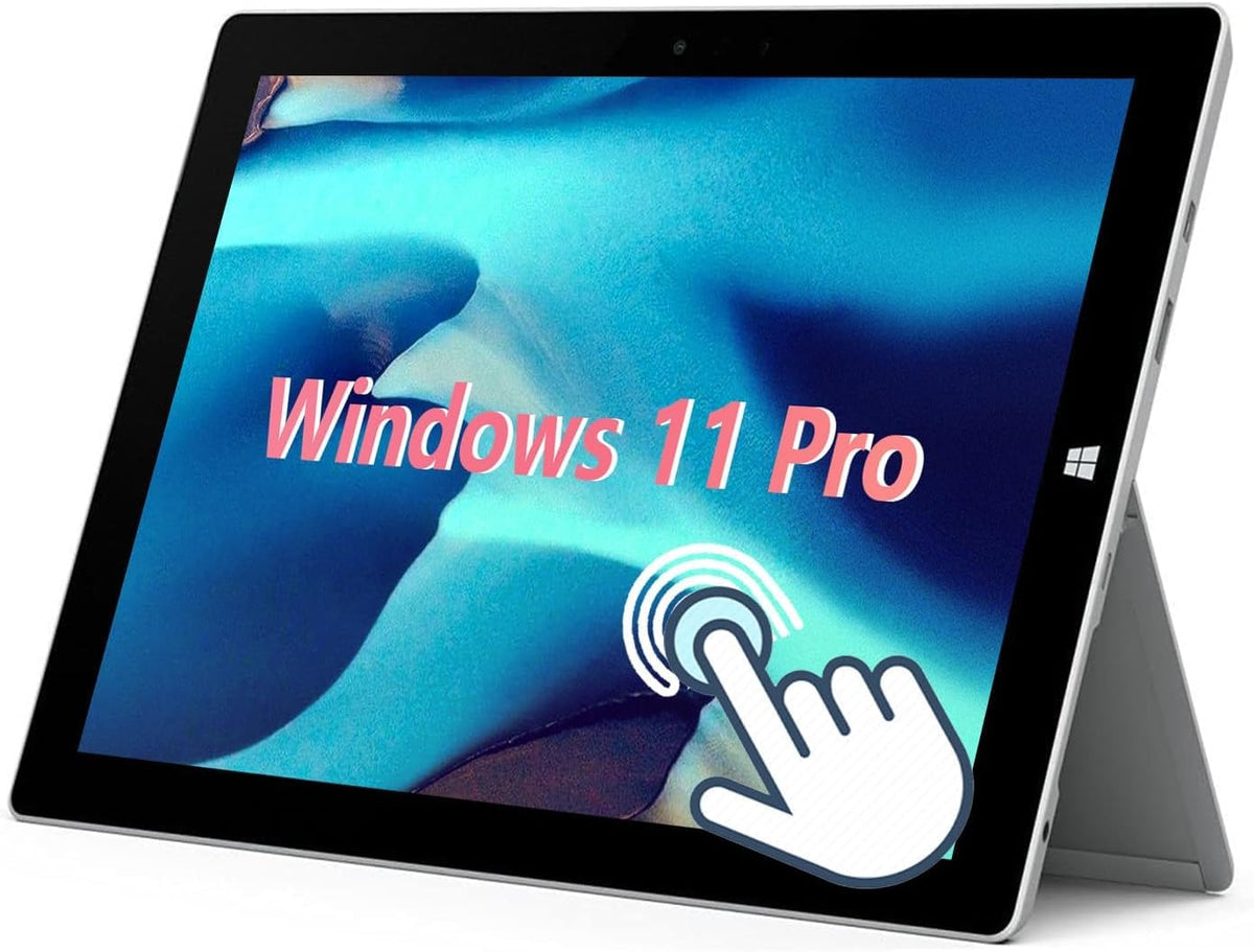 Microsoft Surface Pro 3 Tablet PC 12 Pulgadas Tactil Intel Core i5 4300U 4GB RAM 128GB SSD Windows 11 Pro Reacondicionado - Tablet Portatil Profesional - Dispositivo Convertibles para Trabajo Basico