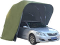 Toldo retráctil para cochera - Tela Oxford impermeable y acero inoxidable - Sistema hidráulico semiautomático - Refugio plegable para vehículos