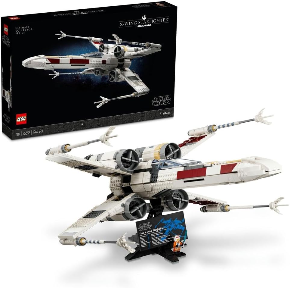LEGO Star Wars X Wing Starfighter maqueta nave espacial coleccionable set 75355 construccion avanzada galactica