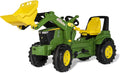 Rolly Toys tractor a pedales John Deere verde juguete infantil construccion pedales estructura plastico 3 anos montaje requerido 152x77x150 cm