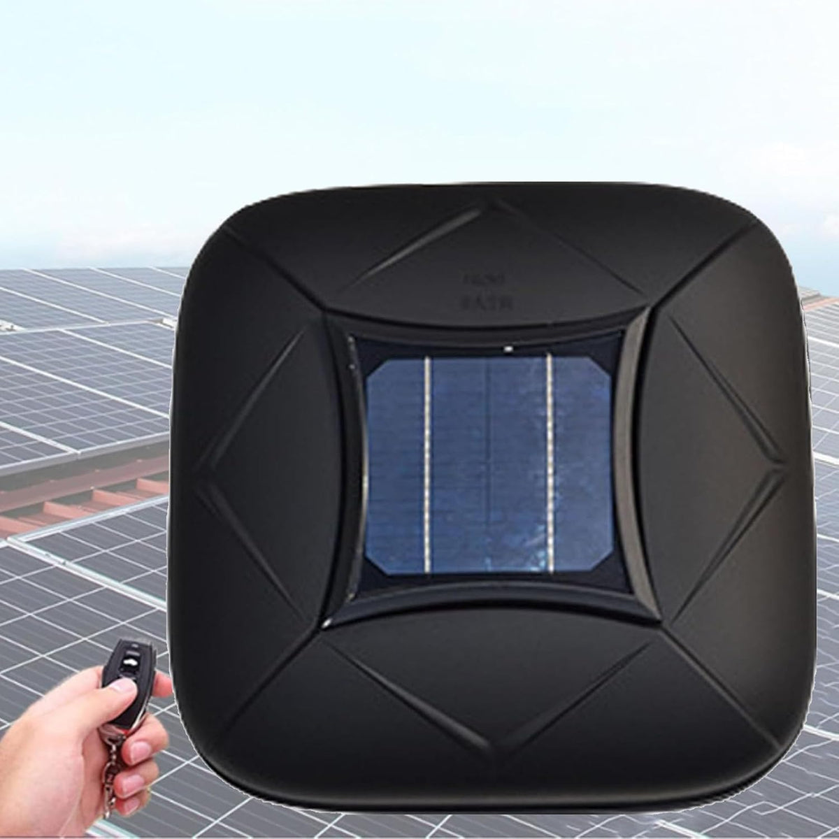 Funda solar automática para coche Black 2XL - Control remoto y apertura retráctil - Protección contra sol y lluvia - Diseño ligero con dispositivo antirrobo