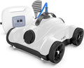 WYBOT Grampus 400 Limpiafondos de piscina - Doble motor de 150 W y succión de alto rendimiento - Limpieza programada con boquillas multiángulo - Para piscinas elevadas y enterradas