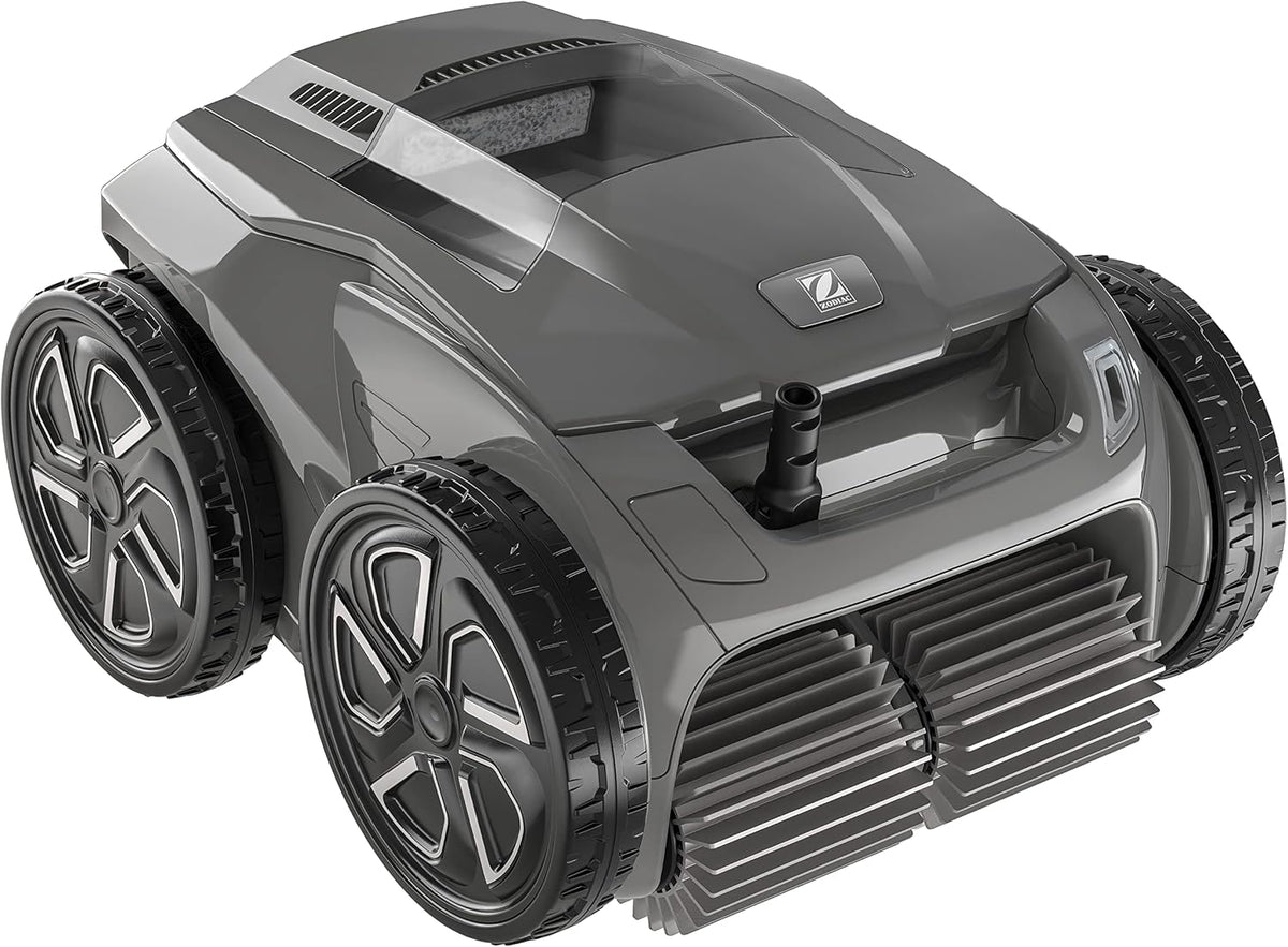Zodiac Alpha OA 6600 iQ Robot limpiafondos - Para piscinas hasta 15 m con fondo paredes y línea de agua - Sensor Nav y aspiración ciclónica - Lift System y control iAquaLink