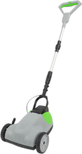 Recortadora de césped inalámbrica - Alta velocidad de 6500 rpm con 3 alturas de corte - Mango desmontable y ajuste de 20 a 70 grados - Batería y enchufe de la UE