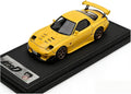 Maqueta Mazda RX7 FD3S 1 43 coche coleccion resina fundida modelo amarillo decorativo regalo adulto 20x10x10 cm