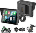 Carpuride W502S Pro Pantalla Carplay Moto 5 Pulgadas Impermeable Tactil Android Auto GPS Bluetooth Soporte BM05 Navegación Moto Display Compacto - Pantalla Carplay Moto Compacta - Sistema de Navegacion Portatil para Motocicleta Urbana