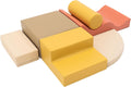 Bloques espuma Montessori 6 piezas Pastel Autumn - psicomotricidad y escalada suave - bebé 12 a 30 meses