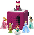 tonies Ultimate Disney Princess Starter Set Toniebox Morada con Figuras de Cuentos y Música Infantil Interactiva
