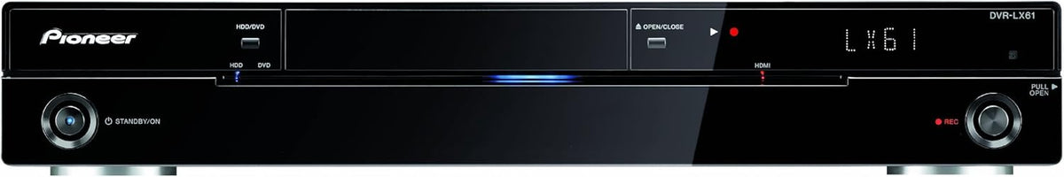 Pioneer DVR LX61 Grabador DVD HDD 250GB HDMI USB JPEG Sistema Multimedia Cine Hogar Negro - Pioneer DVR LX61 Grabador DVD HDD HDMI USB - Sistema de Grabación y Reproducción para Televisión