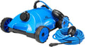 Productos QP 500351AZ Bluek Limpiafondos eléctrico - Para piscinas y spas con cable de 15 m - Alta capacidad de filtración y rendimiento eficiente - Control remoto y peso de 9 kg