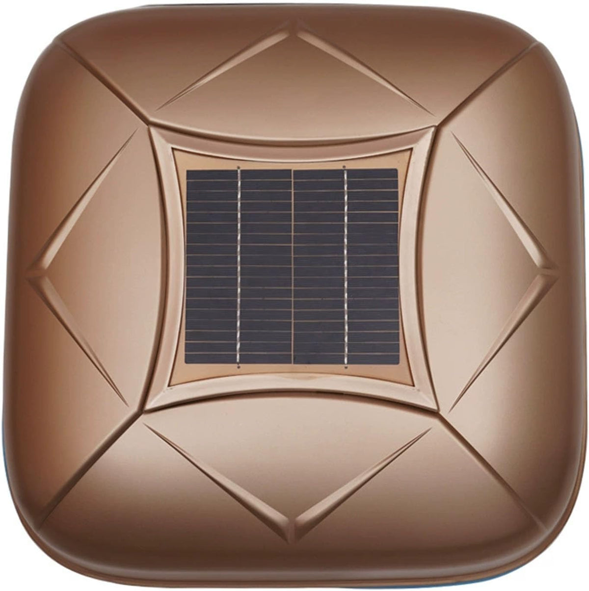 Hydravex Funda automática para coche - Material sintético dorado con carga solar - Control remoto inteligente y sistema retráctil - Diseño portátil resistente al sol y al clima
