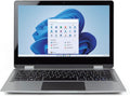 Portátil convertible 11,6 pulgadas táctil plateado - Celeron N4020 4GB RAM 64GB - Windows 11 Home tarjeta memoria