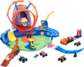 Hot Wheels Monster Trucks Volcan Arena pista coches juguete set monster trucks vehiculo die cast multicolor plastico bateria 4 a 8 anos