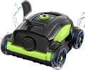 WINNY POOL CLEANER WY1103 Robot limpiafondos - Para piscinas hasta 120 m2 con doble motor - Autonomía de 120 min y filtro de 180 micras - LED y estacionamiento automático
