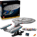 Nave Enterprise NCC 1701 D adultos - 3600 piezas plástico multicolor - módulo separable y 9 minifiguras