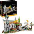 LEGO Icons El Señor de los Anillos Rivendel maqueta Tierra Media 6167 piezas 15 minifiguras Frodo Gandalf Legolas decoracion coleccion regalo 10316