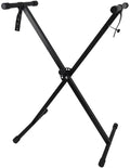 Soporte para Teclado de Piano Multifuncional Compacto y Estable para Partituras y Práctica Musical