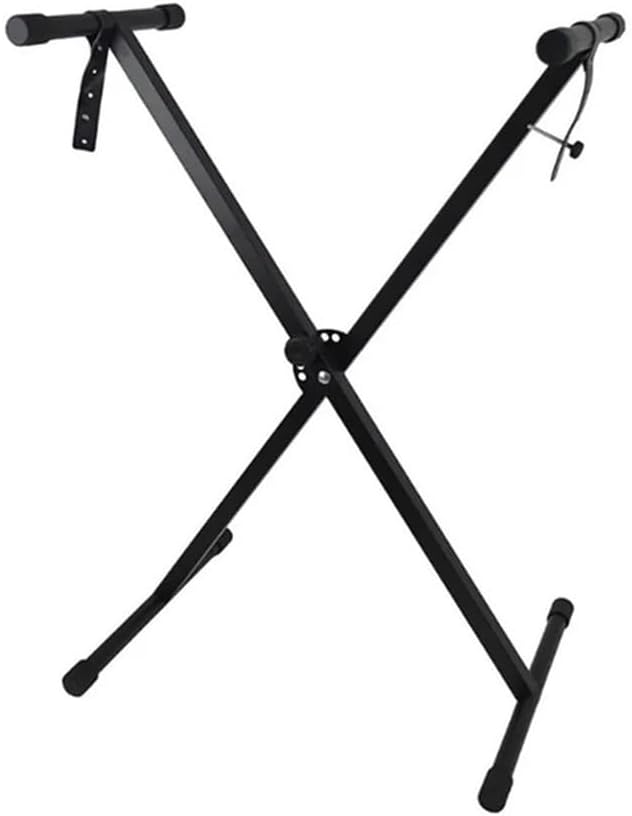 Soporte para Teclado de Piano Multifuncional Compacto y Estable para Partituras y Práctica Musical