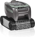 Zodiac Tornax AT32050 robot limpiafondos - Para piscinas hasta 9 x 4 m - Limpieza automática de fondo y paredes con cable 16,5 m - PVC y poliéster gris con control táctil