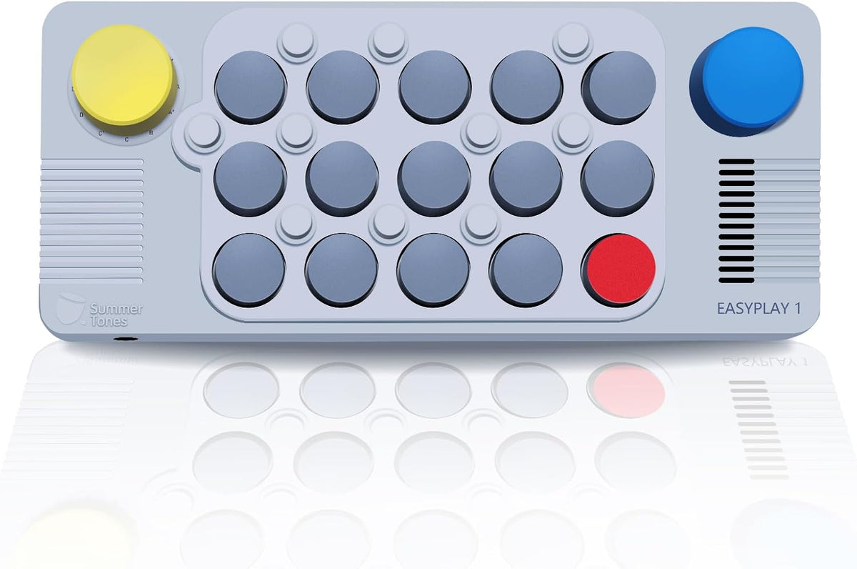 Mini piano teclado electrónico 20 teclas - plástico con batería litio incluida - instrumento musical infantil