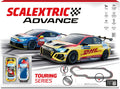 SCALEXTRIC Circuito Advance pista de carreras completa Touring Series 2 coches incluidos escala 1 32 sistema electrico multicolor plastico 72x52x12 cm
