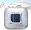 Hydravex Funda para coche todo clima - Material sintético blanco con carga solar - Resistente al agua viento y nieve - Sistema automático inteligente con control remoto