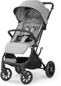 Inglesina Zenit silla de paseo compacta - Hasta 22 kg con asiento espacioso - Ruedas grandes y peso 8,8 kg - Plegado 56 x 66 x 24 cm en acabado gris