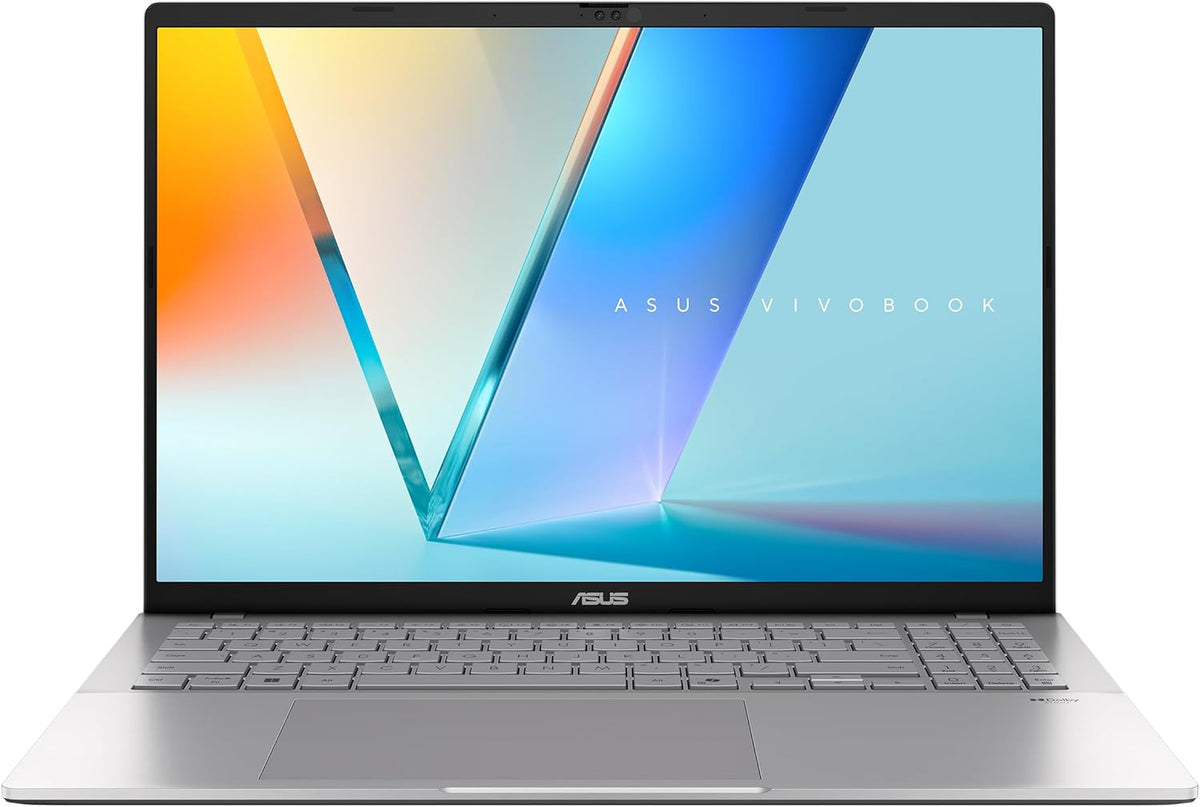 ASUS Vivobook OLED M3607KA Ordenador Portatil 16 Pulgadas WUXGA AMD Ryzen AI 7 350 32GB RAM 1TB SSD Radeon 860M Windows 11 Home Plata Fria Laptop Potente - Portatil para Trabajo y Creatividad - Ordenador de Alto Rendimiento Profesional