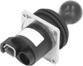 Mango de palanca 10101175 para carretilla elevadora - Compatible con Hindley y equipos pequeños - Para cargadores tractores y divisores de troncos - Xianhaoparts negro