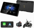 Pantalla CarPlay Moto BMW 5 Pulgadas CANBUS Plug Play Control Rueda Inalámbrico Apple CarPlay Android Auto GPS Impermeable Tactil Moto Display - Pantalla CarPlay Moto BMW Profesional - Sistema Inteligente de Navegacion para Motocicleta