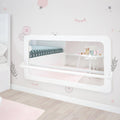 Espejo Infantil Montessori Blanco con Barra de Apoyo para Desarrollo Sensorial y Motor