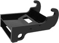 Srliya soporte de acoplador rápido para excavadora - Acero al manganeso de 0,75 pulgadas - Corte CNC y acabado negro - Para cambio rápido de cucharones e implementos