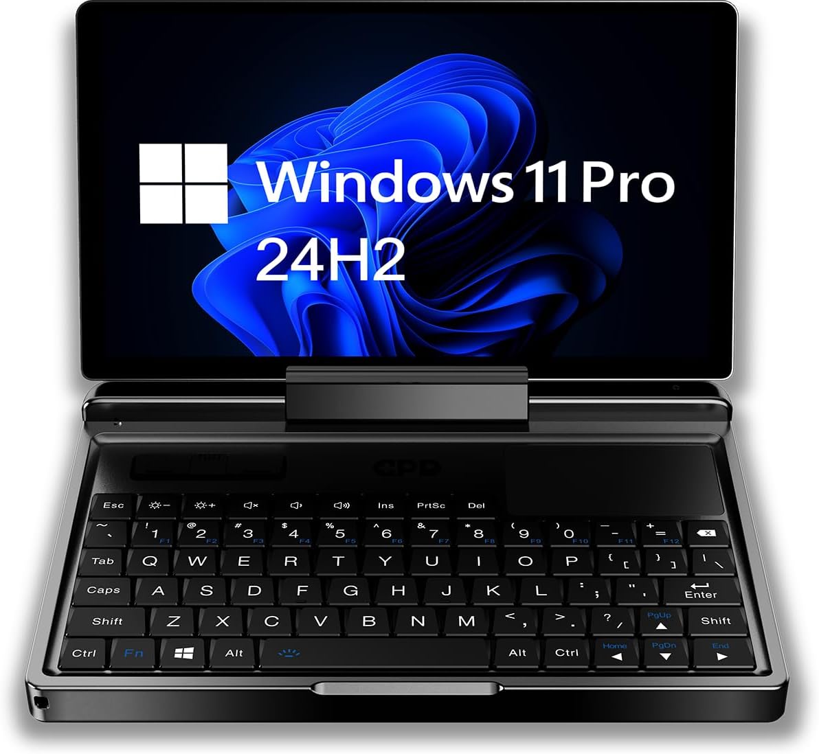 Mini portátil GPD Micro PC 2 7 pulgadas - i3 N300 16GB RAM 512GB SSD - Windows 11 Pro pantalla 180 grados