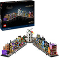 LEGO Harry Potter Callejon Diagon tiendas magicas maqueta adulto 2750 piezas 12 microfiguras Autobus Noctambulo decoracion coleccion 76444