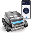Zodiac Freedom OF 42 iQ robot limpiafondos piscina - Para piscinas hasta 10 x 5 m y autonomía 2 h - Limpieza de fondo paredes y línea de flotación - App iAquaLink gris