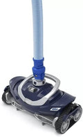 Zodiac MX10 limpiafondos hidráulico para piscina - Manguera de 12 m - Máximo rendimiento de limpieza y desplazamiento fácil - Estructura de plástico azul sin montaje