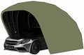 Toldo para refugio de coche 5,5 x 2,5 x 2,3 m - Acero inoxidable y tela Oxford 600D - Varillas hidráulicas retráctiles - Protección exterior plegable